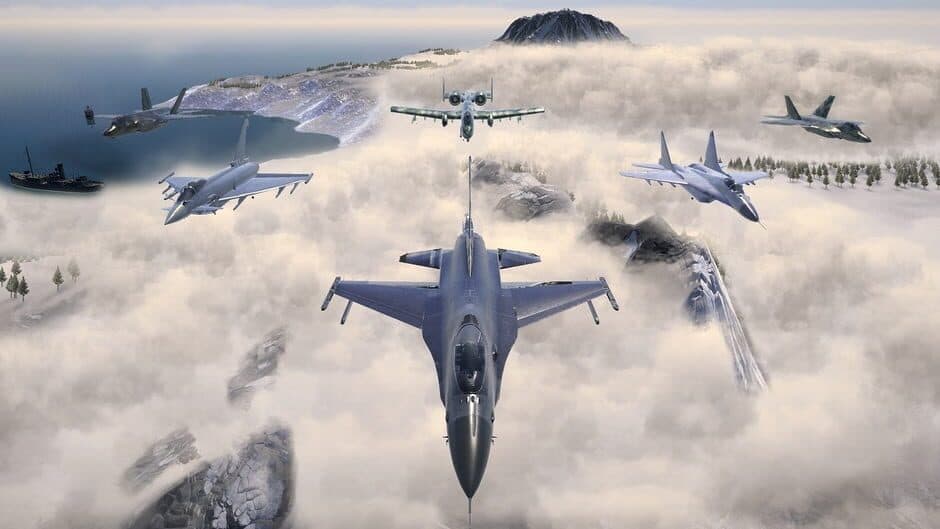 Скриншот 4 из Airplane Flight Simulator: Combat Zone
