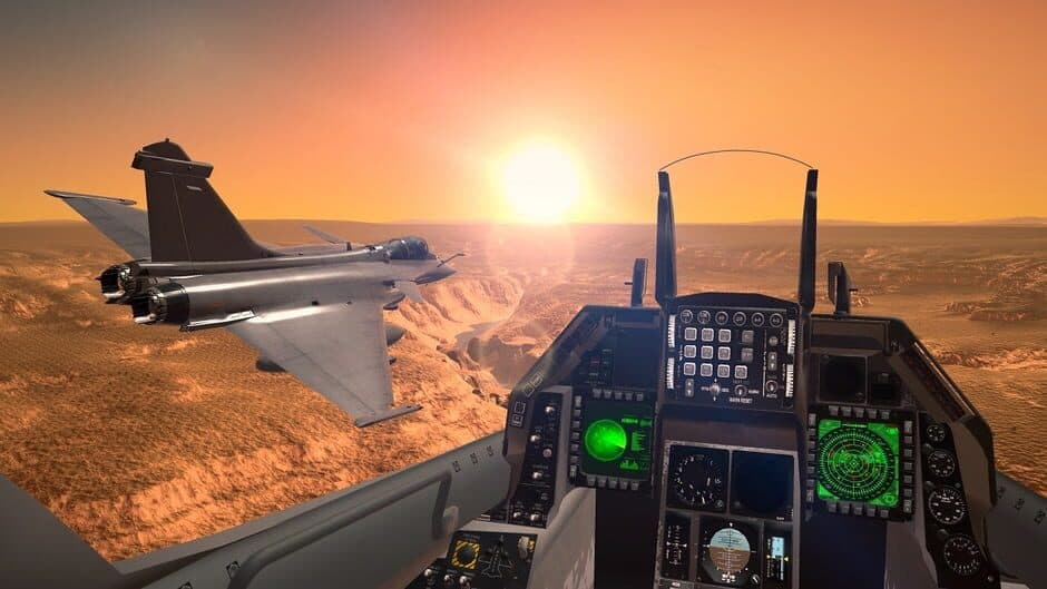 Скриншот 1 из Airplane Flight Simulator: Combat Zone