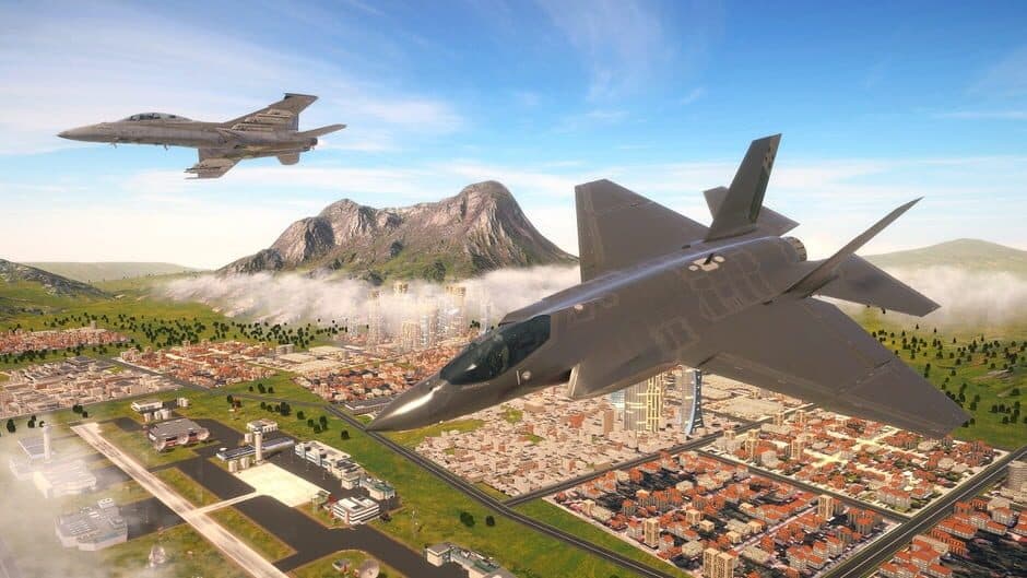 Скриншот 5 из Airplane Flight Simulator: Combat Zone