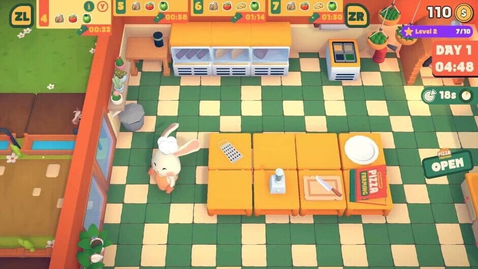 Скриншот 5 из Cat & Rabbit Pizza Farming