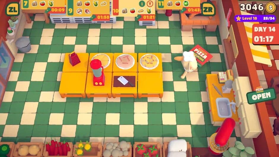 Скриншот 6 из Cat & Rabbit Pizza Farming