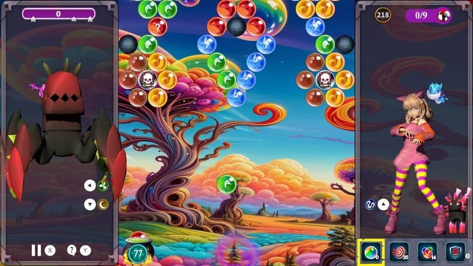 Скриншот 4 из Bubble Wizard II Saga