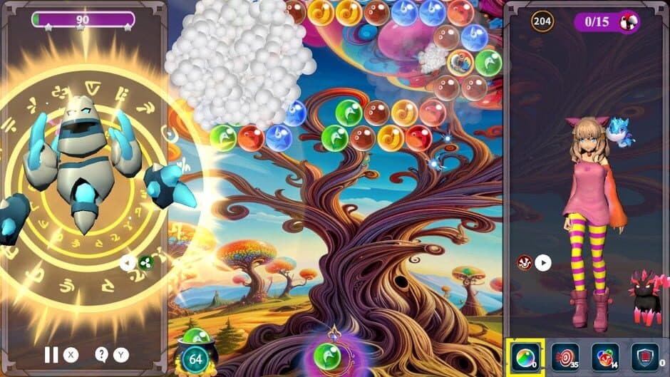 Скриншот 1 из Bubble Wizard II Saga