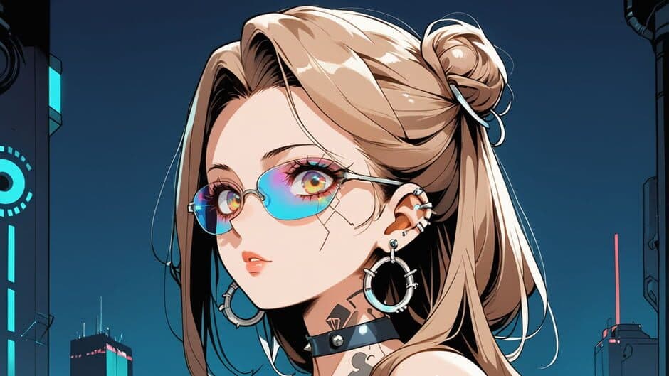 Скриншот 2 из Hentai Puzzle: Cyber Girls