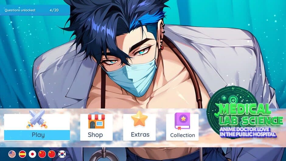 Скриншот 2 из Medical Lab Science: Anime Doctor Love in the Public Hospital