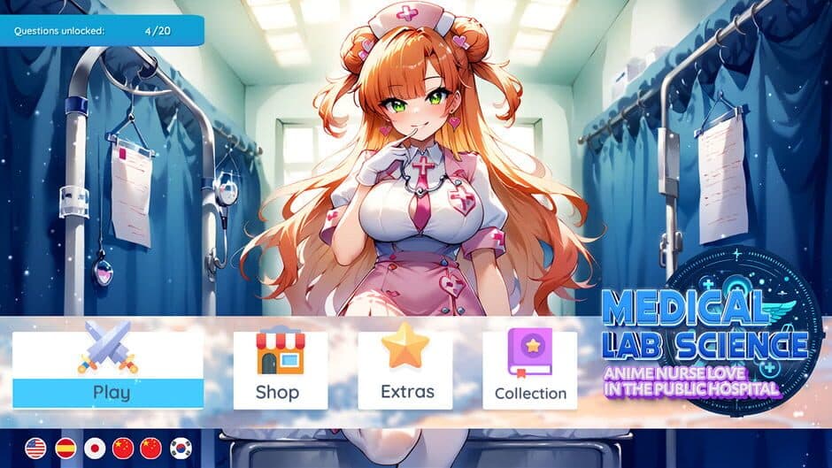 Скриншот 1 из Medical Lab Science: Anime Nurse Love in the Public Hospital