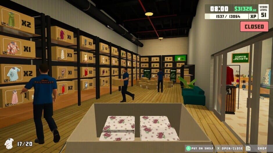 Скриншот 2 из SiMarket Cloth Store Simulator