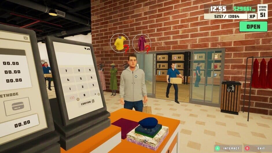 Скриншот 6 из SiMarket Cloth Store Simulator