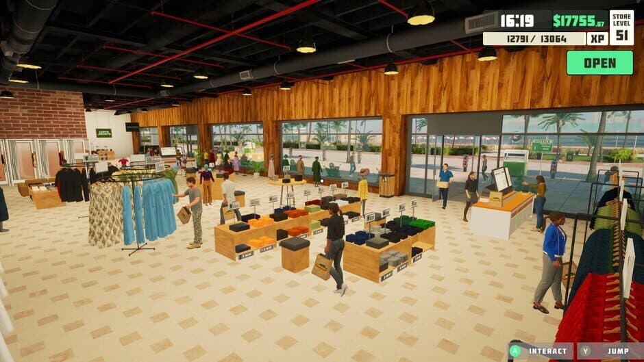 Скриншот 4 из SiMarket Cloth Store Simulator