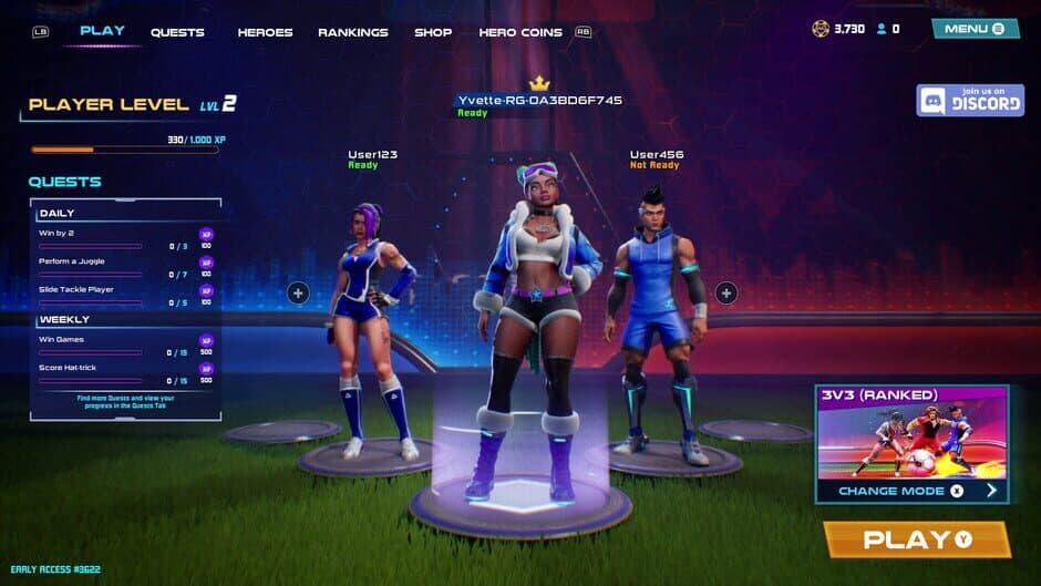 Скриншот 3 из Football Heroes League
