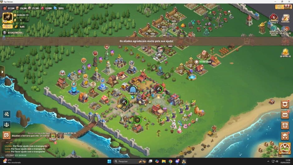Скриншот 1 из Top Heroes