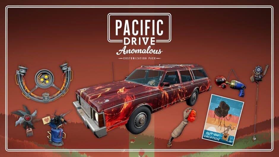 Скриншот 1 из Pacific Drive: Anomalous Customization Pack