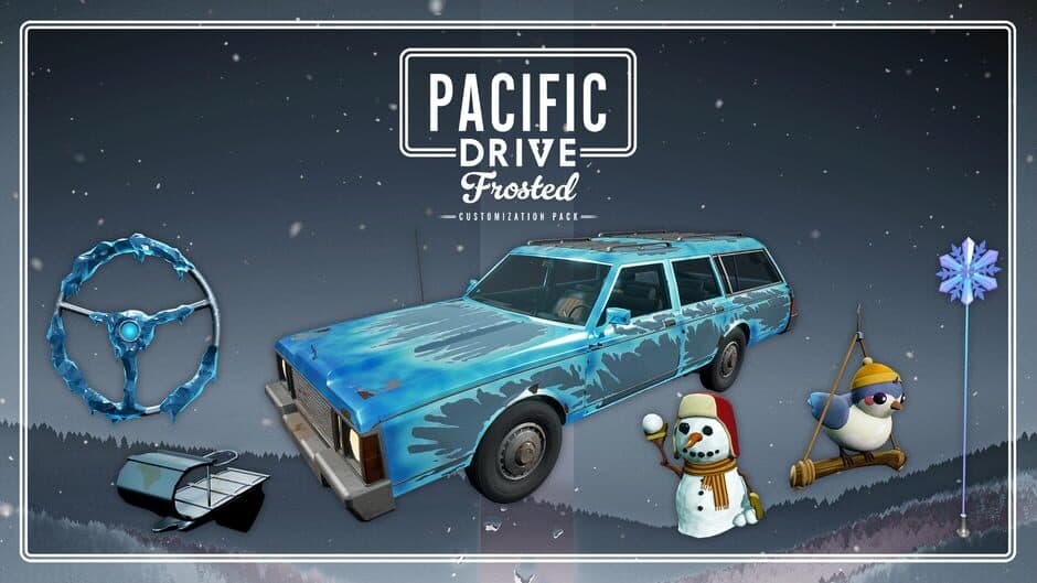 Скриншот 1 из Pacific Drive: Frosted Customization Pack