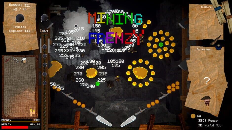 Скриншот 1 из Dwarrf: A Pinball Roguelike