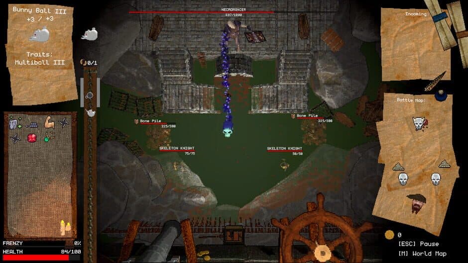 Скриншот 5 из Dwarrf: A Pinball Roguelike