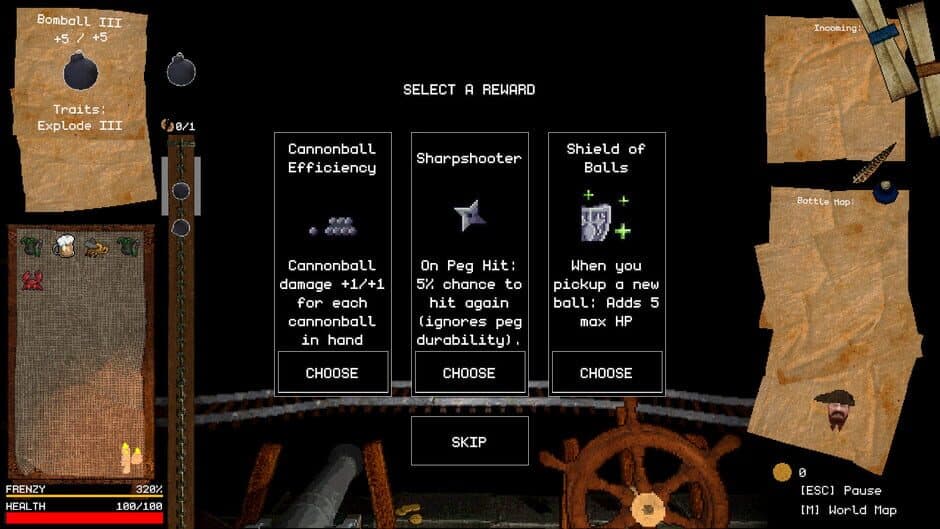 Скриншот 3 из Dwarrf: A Pinball Roguelike