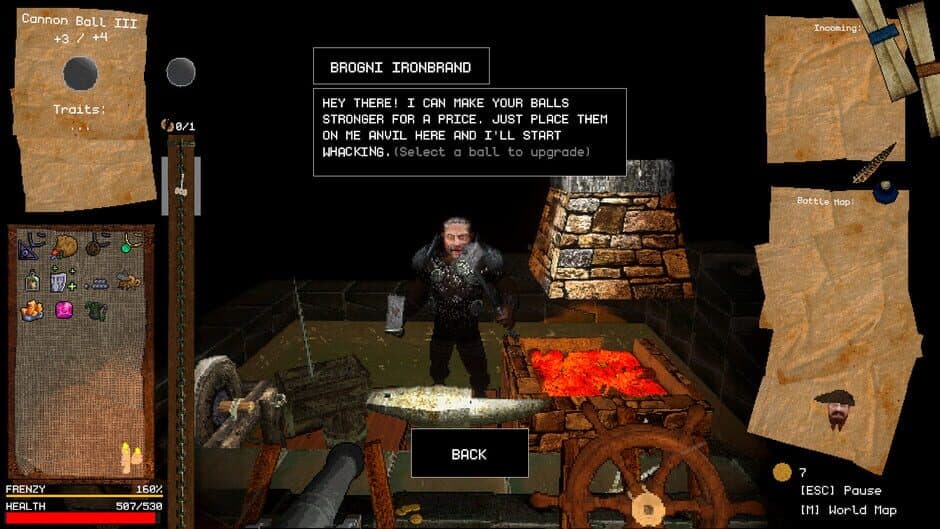 Скриншот 6 из Dwarrf: A Pinball Roguelike