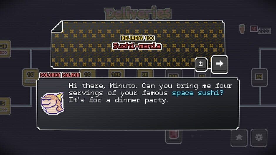 Скриншот 4 из Minuto: Galactic Deliveries