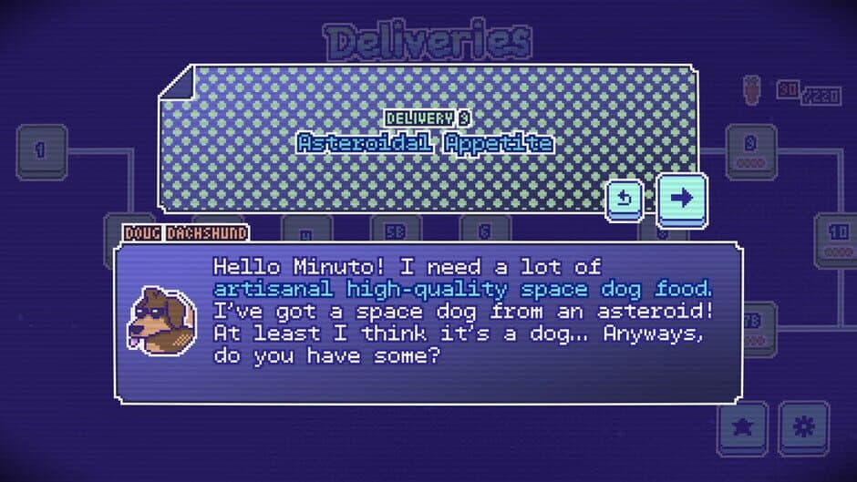 Скриншот 7 из Minuto: Galactic Deliveries