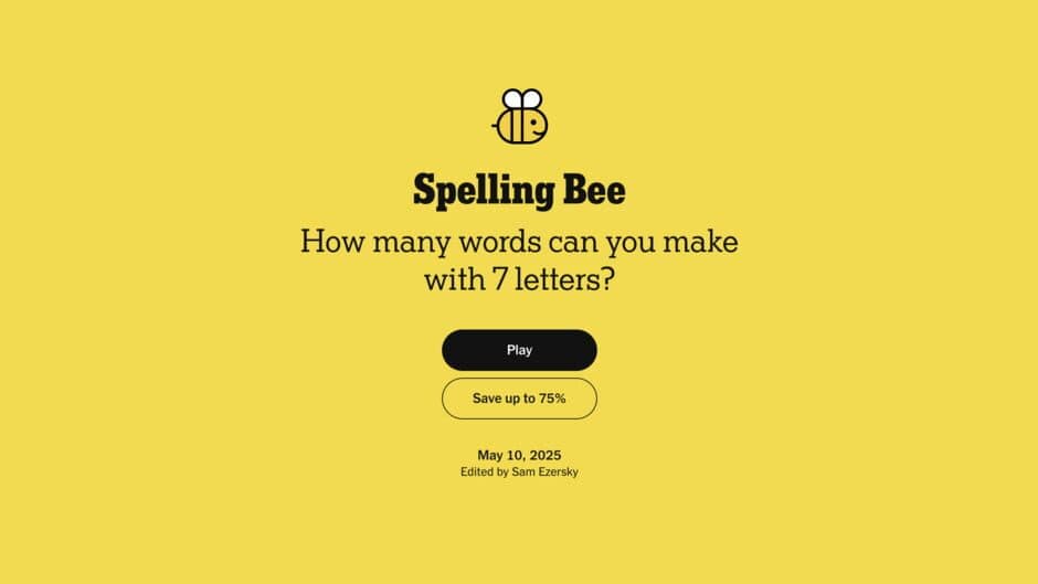 Скриншот 3 из Spelling Bee