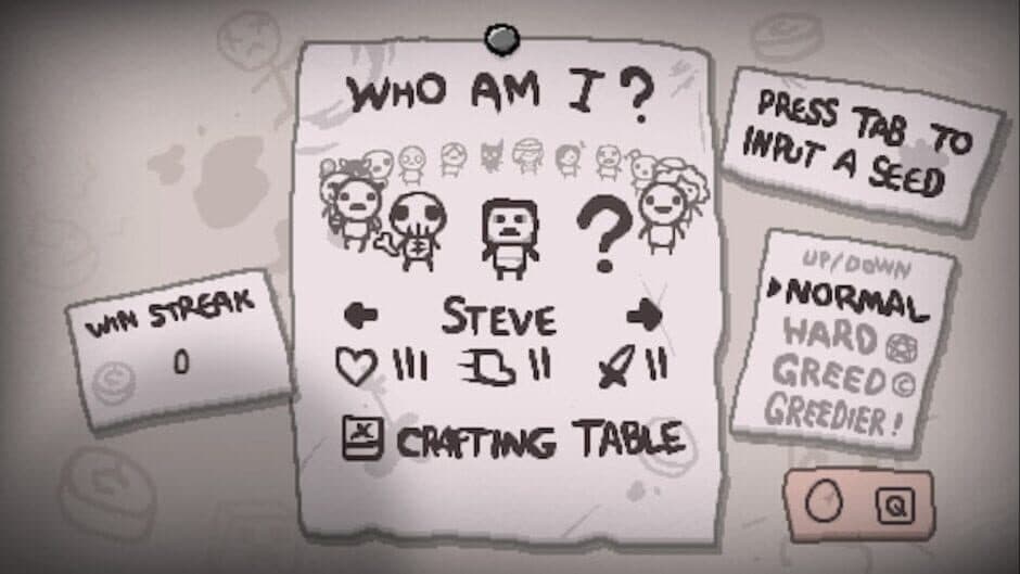 Скриншот 1 из The Binding of Steve: Minecraft Crossover