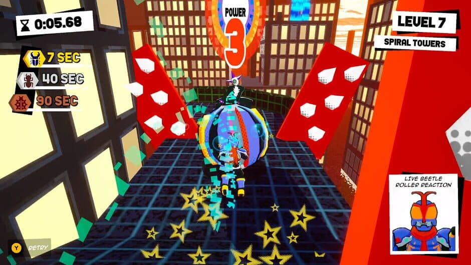 Скриншот 4 из Go! Go! Beetle Roller!