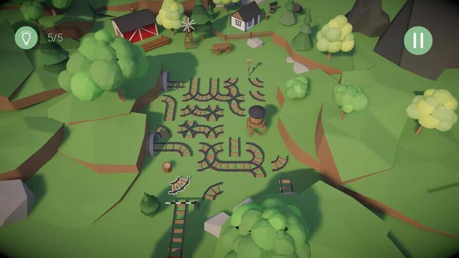 Скриншот 4 из Trainlax: Railway Puzzle Simulator
