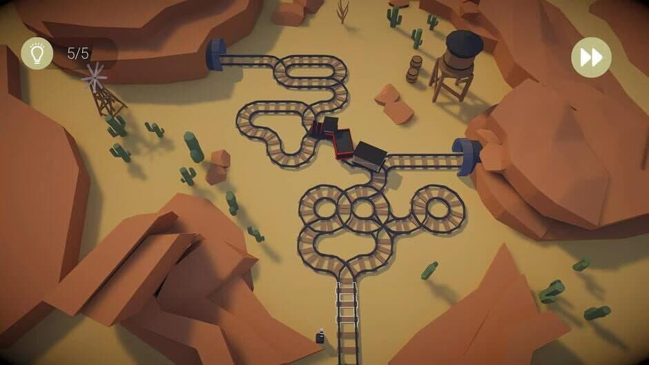 Скриншот 1 из Trainlax: Railway Puzzle Simulator