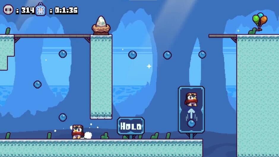 Скриншот 2 из Penguin Flight: Beyond The Clouds