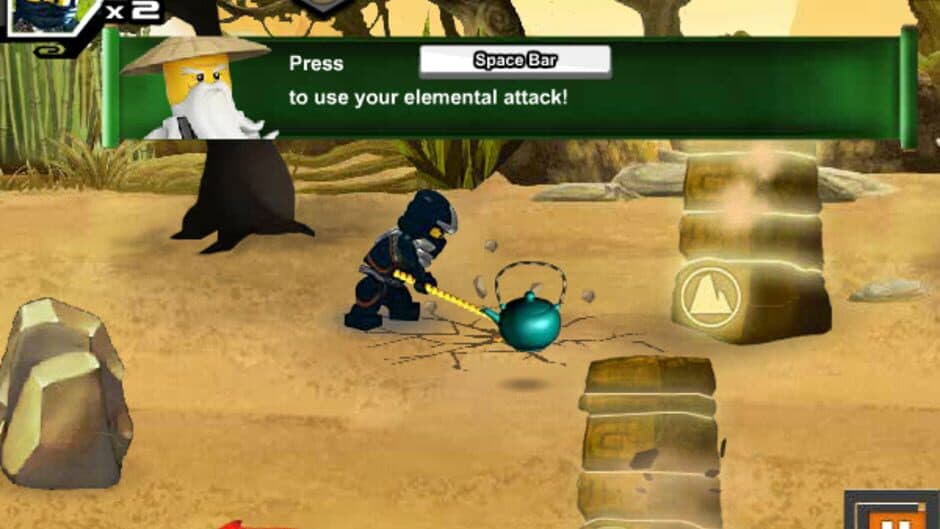 Скриншот 5 из LEGO Ninjago: Spinjitzu Snakedown