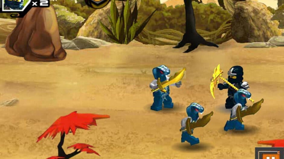 Скриншот 1 из LEGO Ninjago: Spinjitzu Snakedown