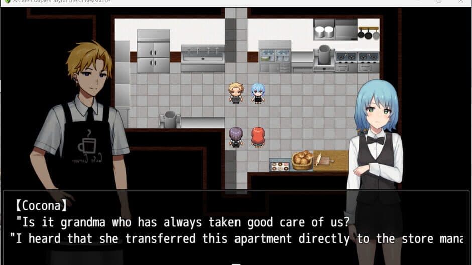Скриншот 5 из A Café Couple's Joyful Life of Resistance