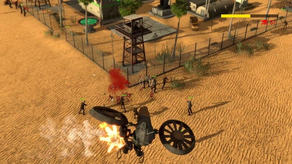 Скриншот 3 из Drone Simulator: Smash Zombies