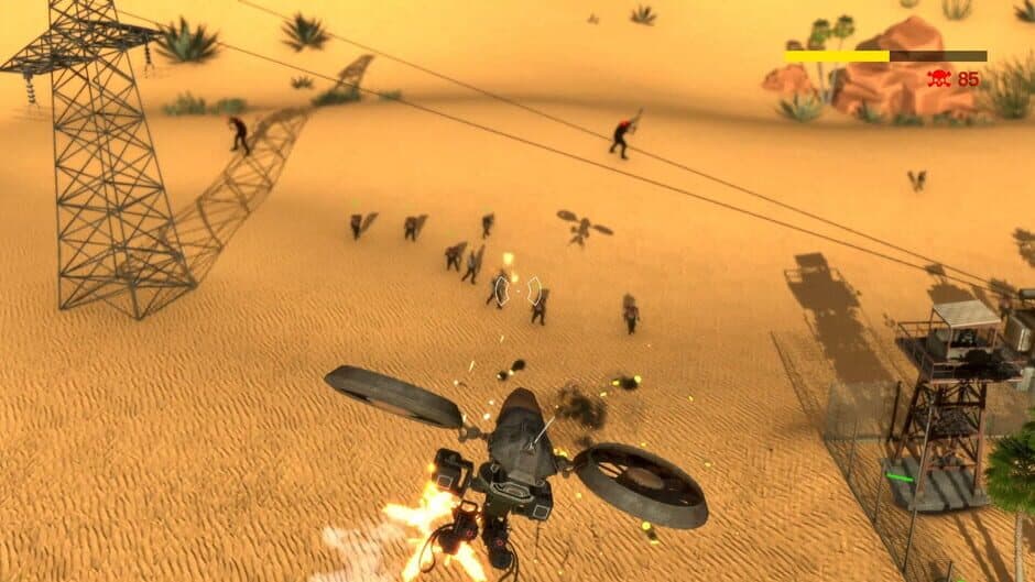 Скриншот 6 из Drone Simulator: Smash Zombies