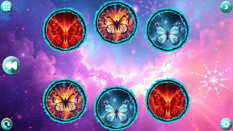 Скриншот 2 из Space Memory: Butterflies