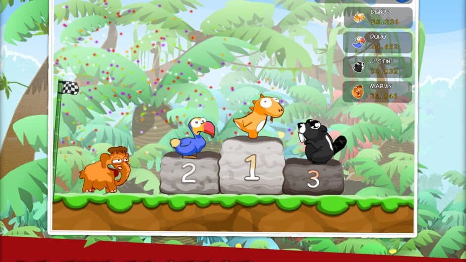 Скриншот 1 из Dino Rush Race