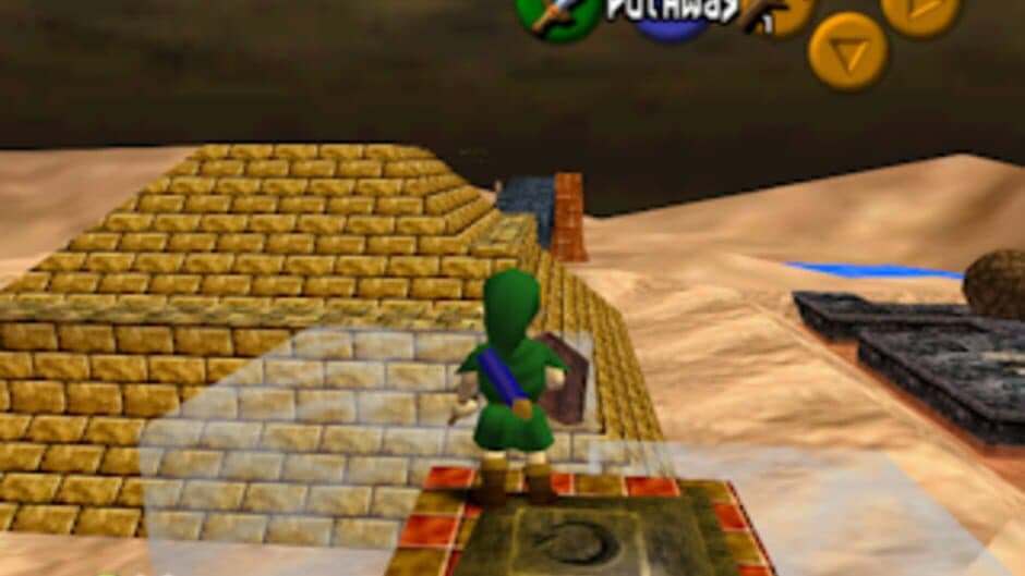 Скриншот 1 из Zelda 64: Shifting Sand Dungeon