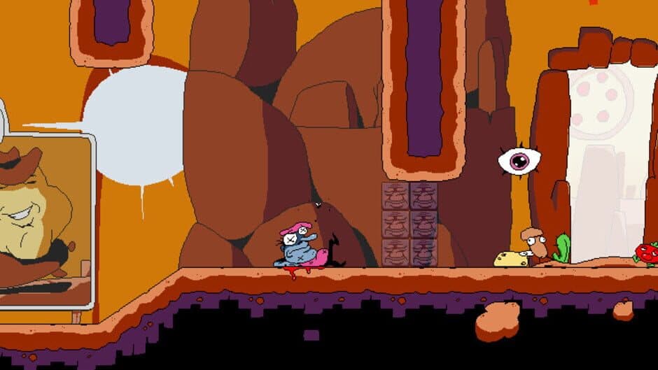 Скриншот 1 из Pizza Tower: Fall Damage