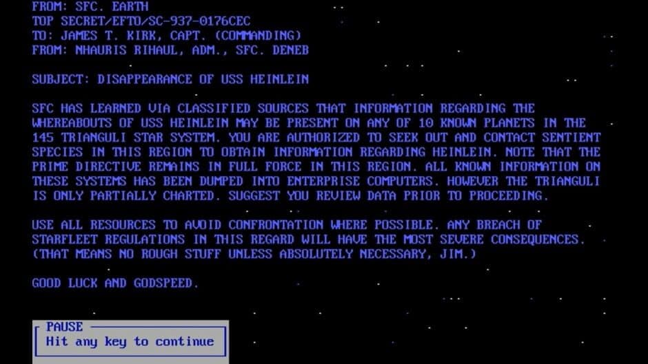 Скриншот 2 из Star Trek: The Kobayashi Alternative