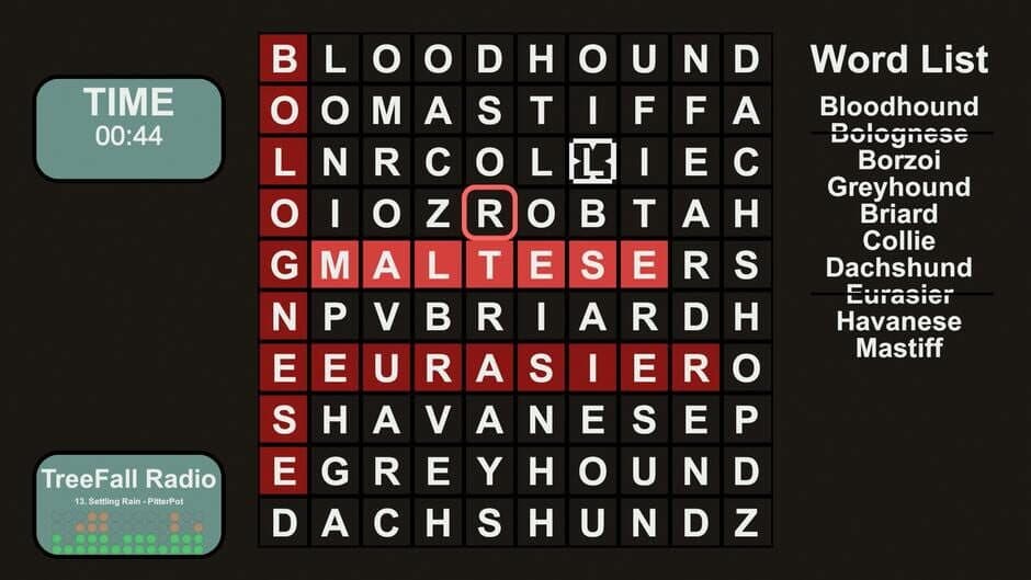 Скриншот 2 из 1-2-Fantastic Word Search!