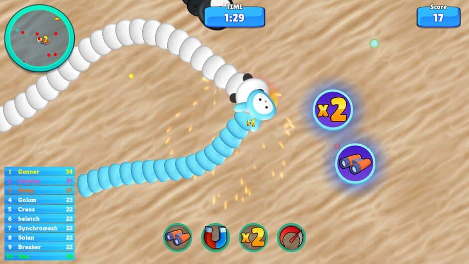 Скриншот 1 из Fluffy Snakes