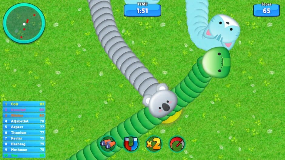 Скриншот 2 из Fluffy Snakes