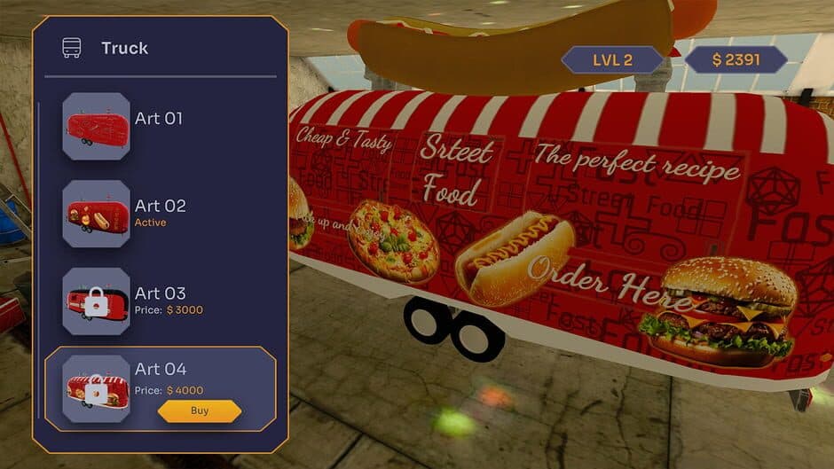 Скриншот 2 из Food Truck Business Simulator