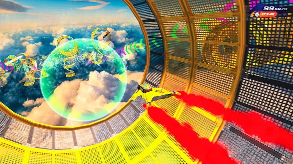 Скриншот 4 из Skydiving Simulator: Wingsuit Flight