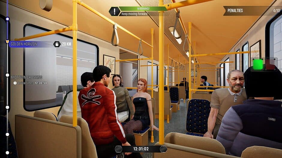 Скриншот 6 из Subway Simulator 2025: City Train