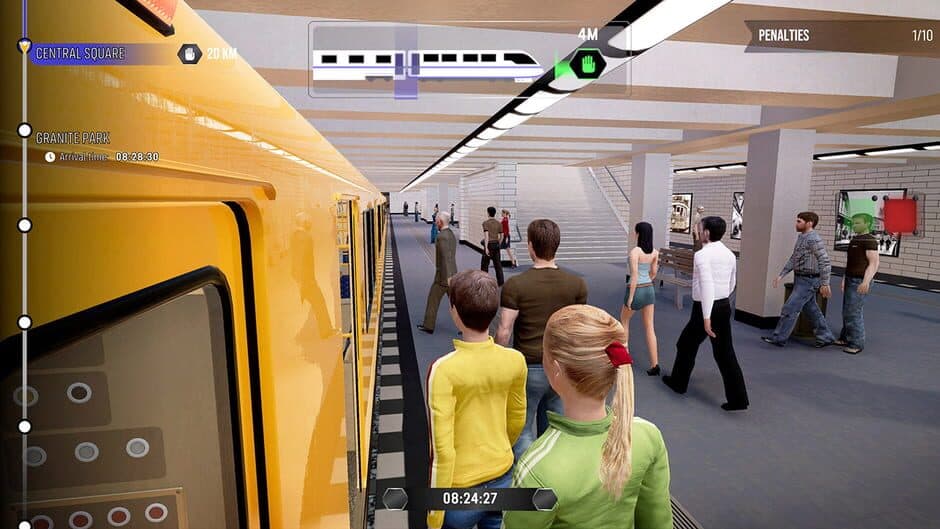 Скриншот 4 из Subway Simulator 2025: City Train