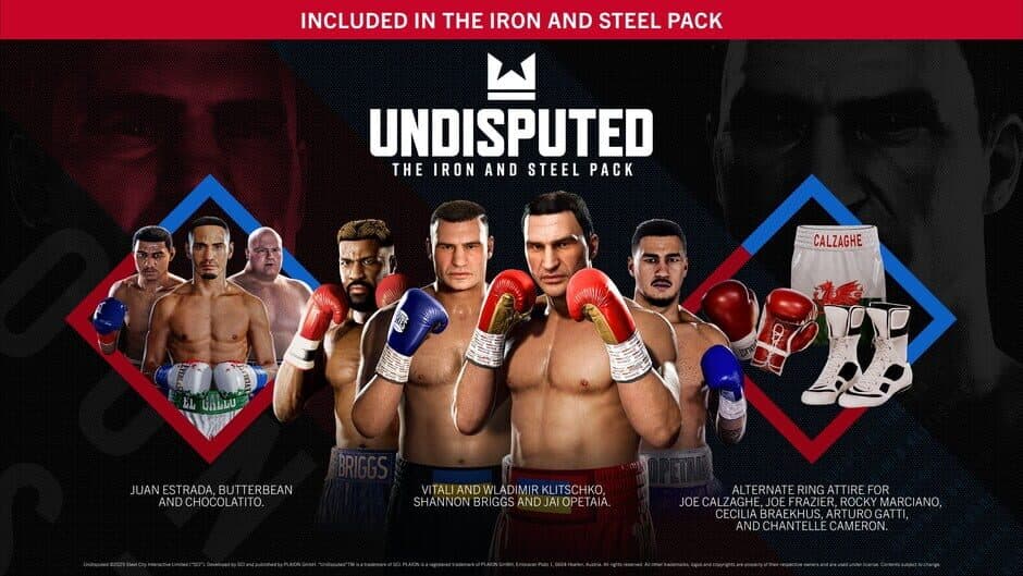 Скриншот 1 из Undisputed: The Iron and Steel Pack