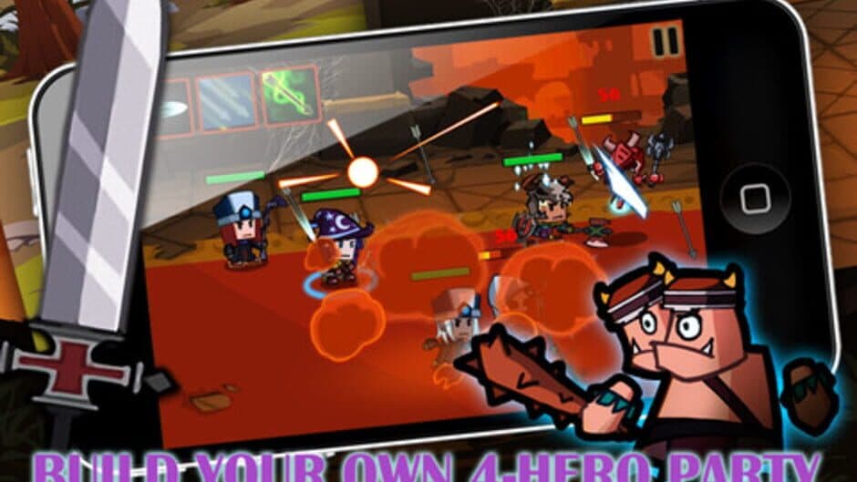 Скриншот 1 из Heroes vs. Monsters
