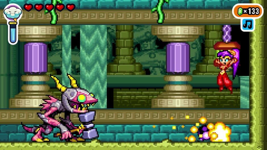 Скриншот 2 из Shantae Advance: Risky Revolution