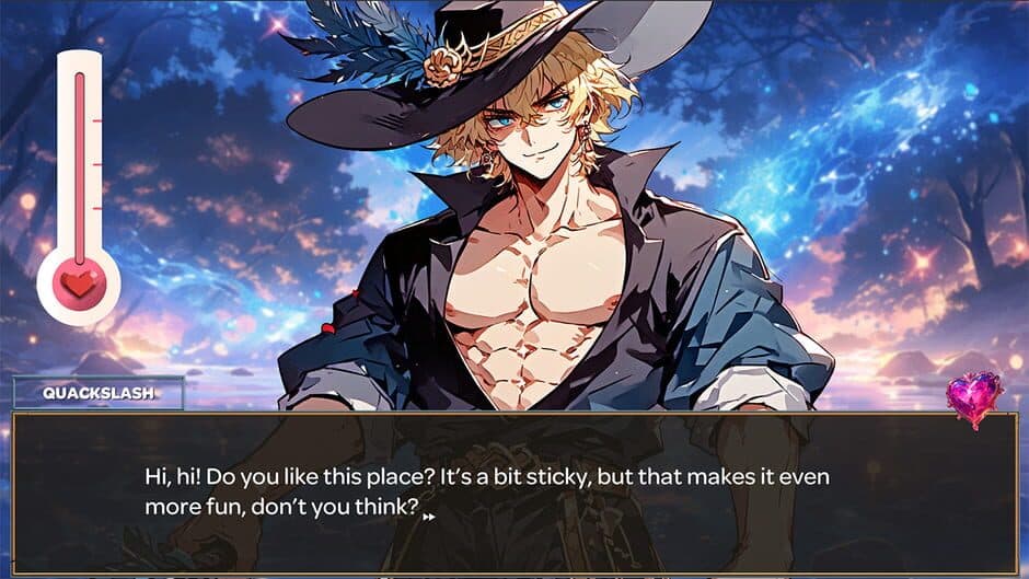 Скриншот 6 из Dungeon of Love: Catch Monsters to Make a Perfect Anime Boyfriend